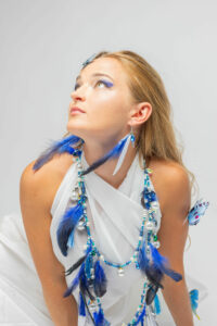 Phénix - Boucles d'oreilles